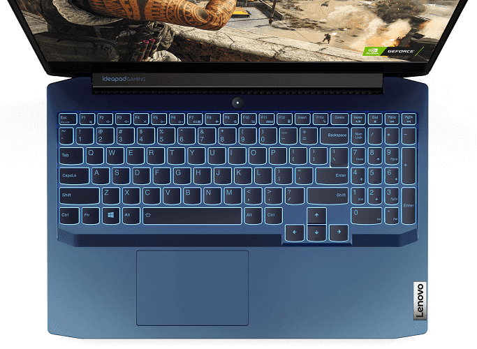 Lenovo IdeaPad Gaming 3 15IMH05 (81Y4015XCK) modrý