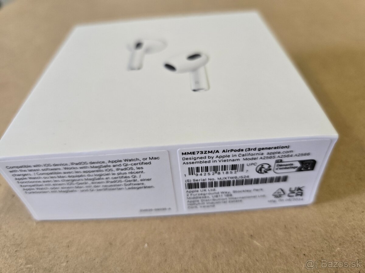 AirPods 3. Generacia