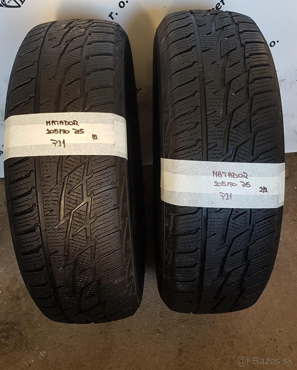 Zimné pneumatiky 205/70 R15 MATADOR