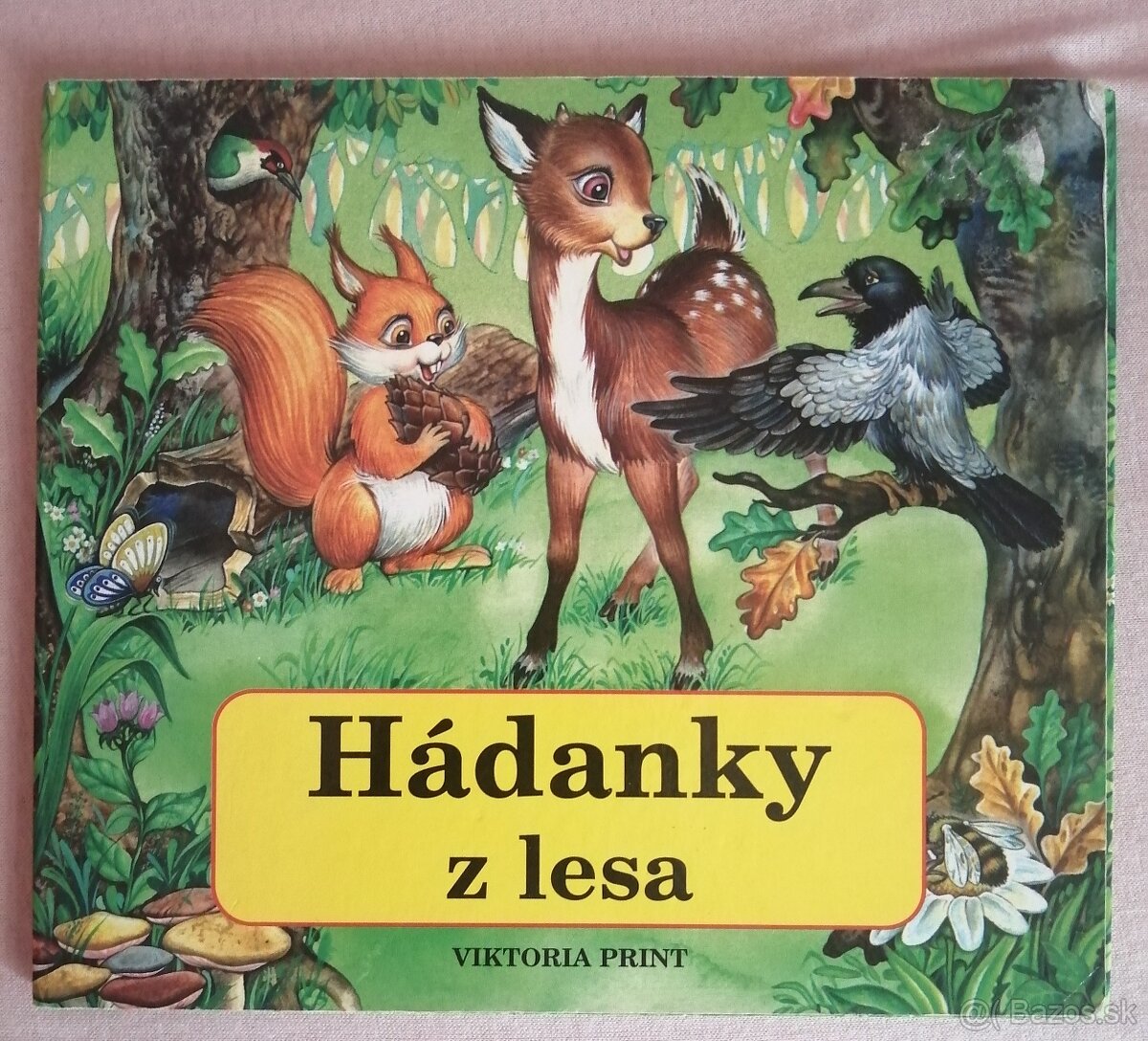 Detská knižka - Hádanky z lesa