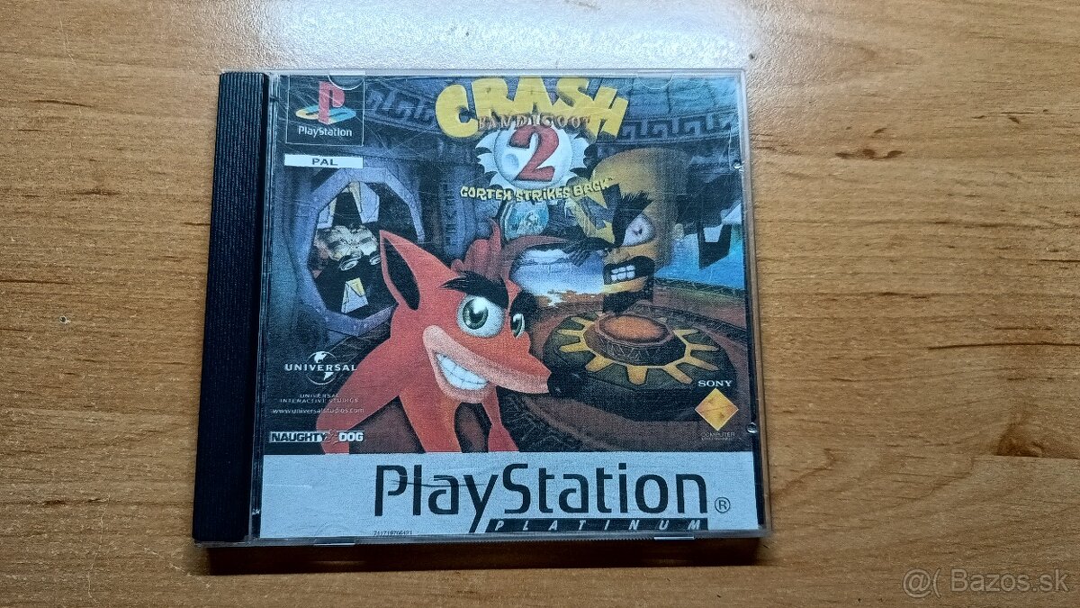 PS1 - Crash Bandicoot 2 Cortex Strikes Back