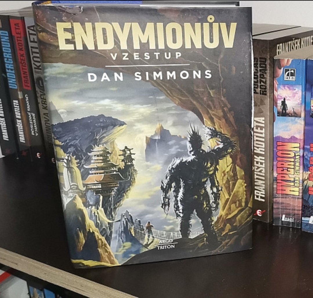 Kúpim knihu Endymionův vzestup - Dan Simmons