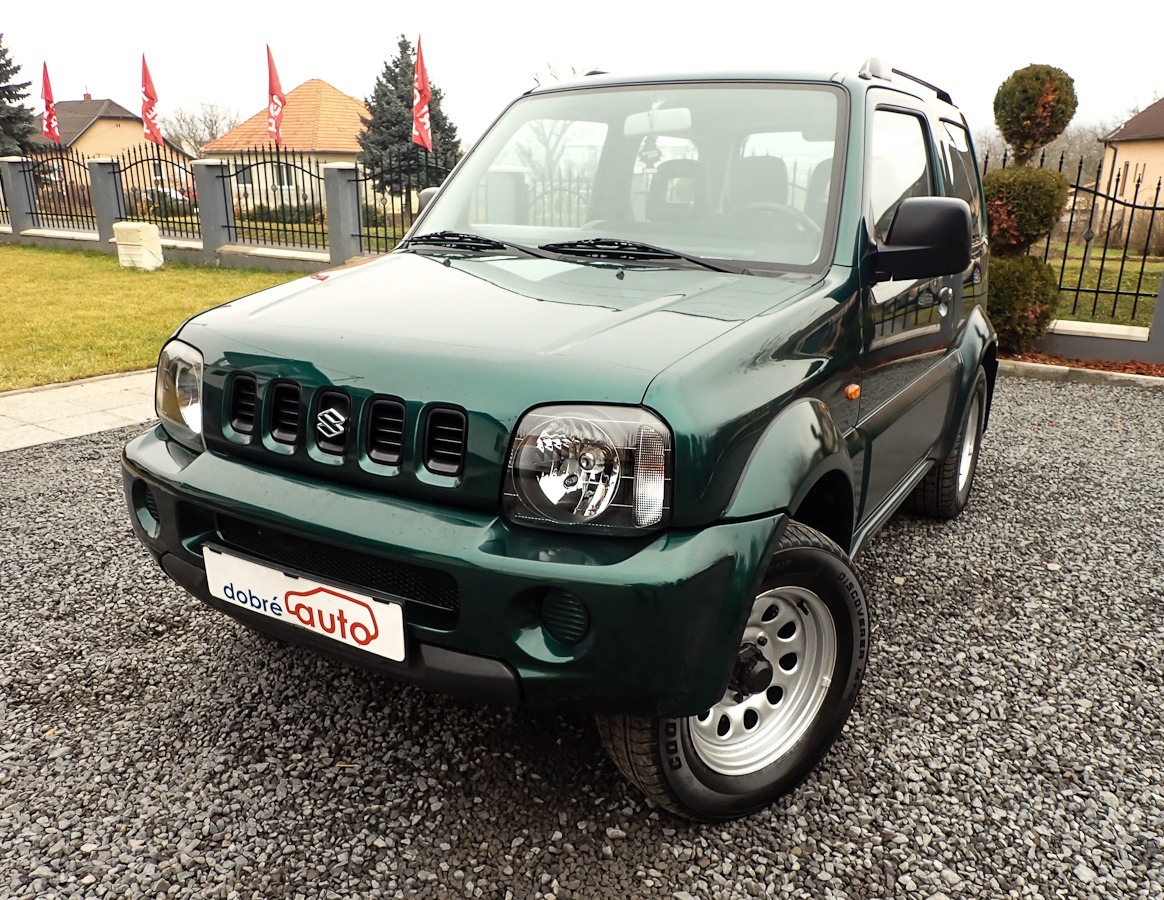 SUZUKI JIMNY 1.3 VX benzin -4x4 - 65tis km - ŤAŽNE, STK