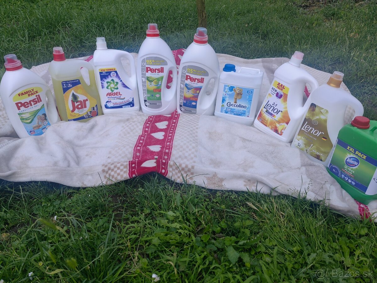 Ariel, persil,coccolino,lenor,jar