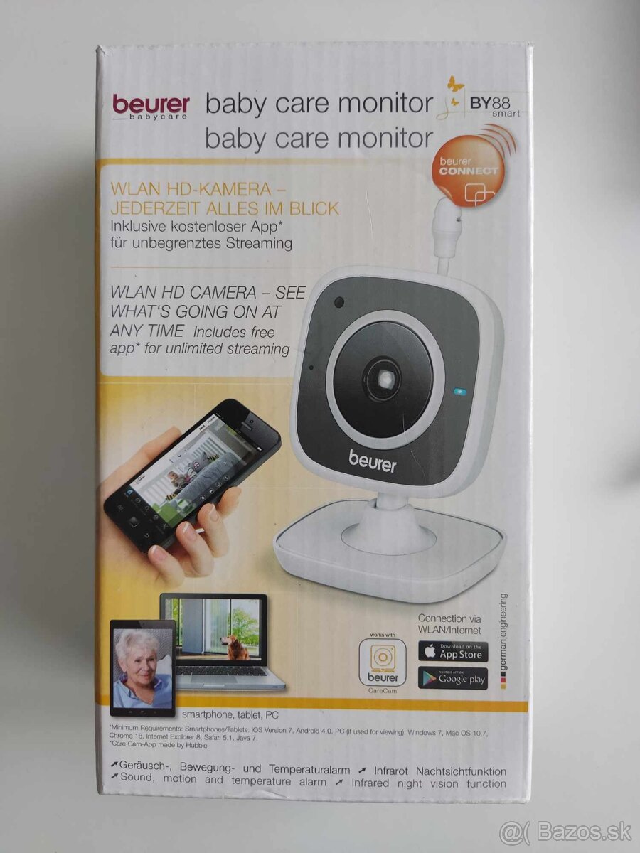 Detská pestúnka, babymonitor Beurer