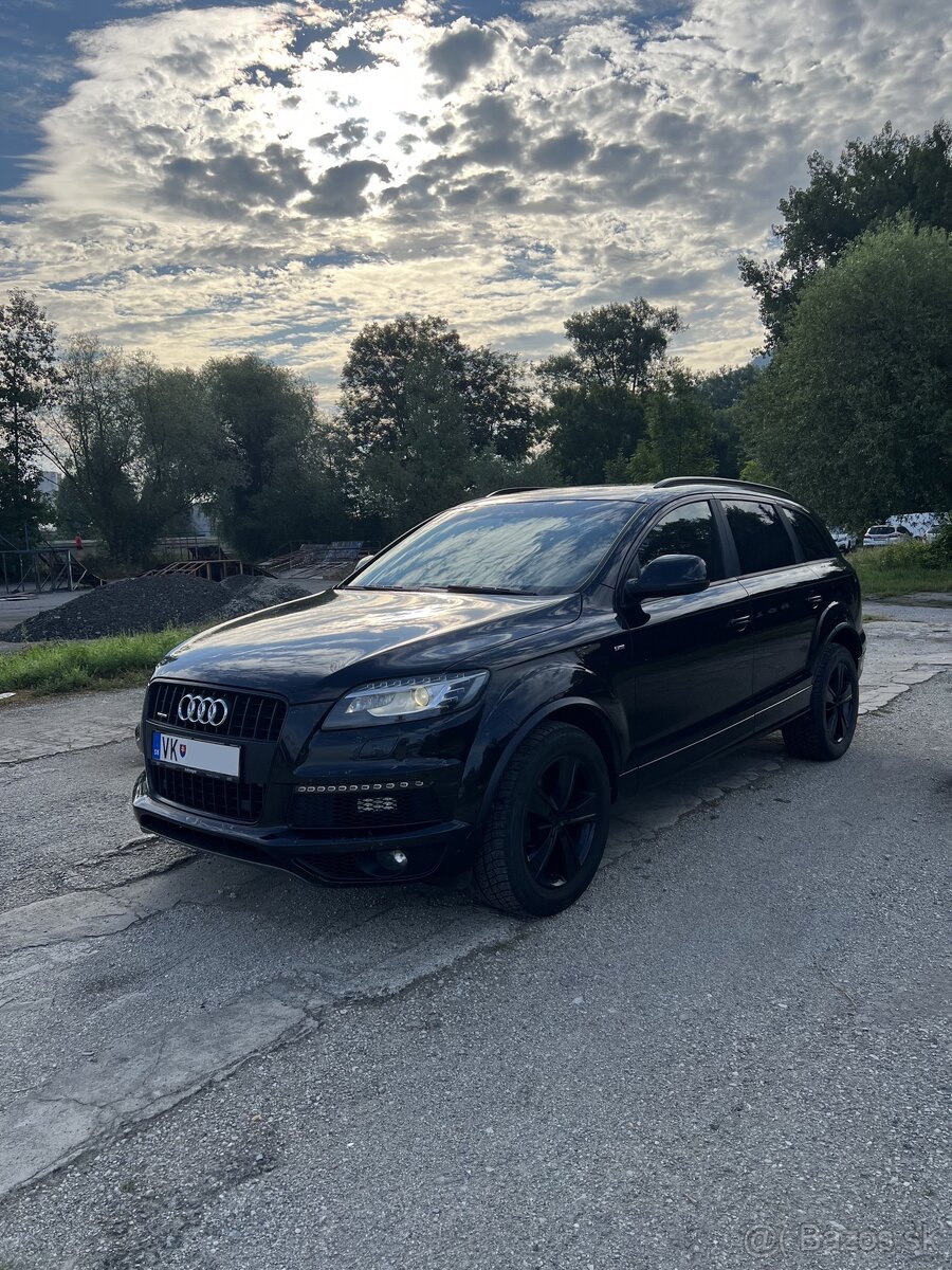 Predám Audi Q7 4.2 V8 rocnik 2012 ( 7 miestna verzia )