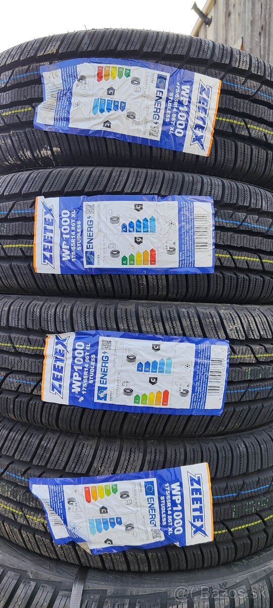 175/65 R14 86T XL Nové zimné pneumatiky Zeteex  - sada