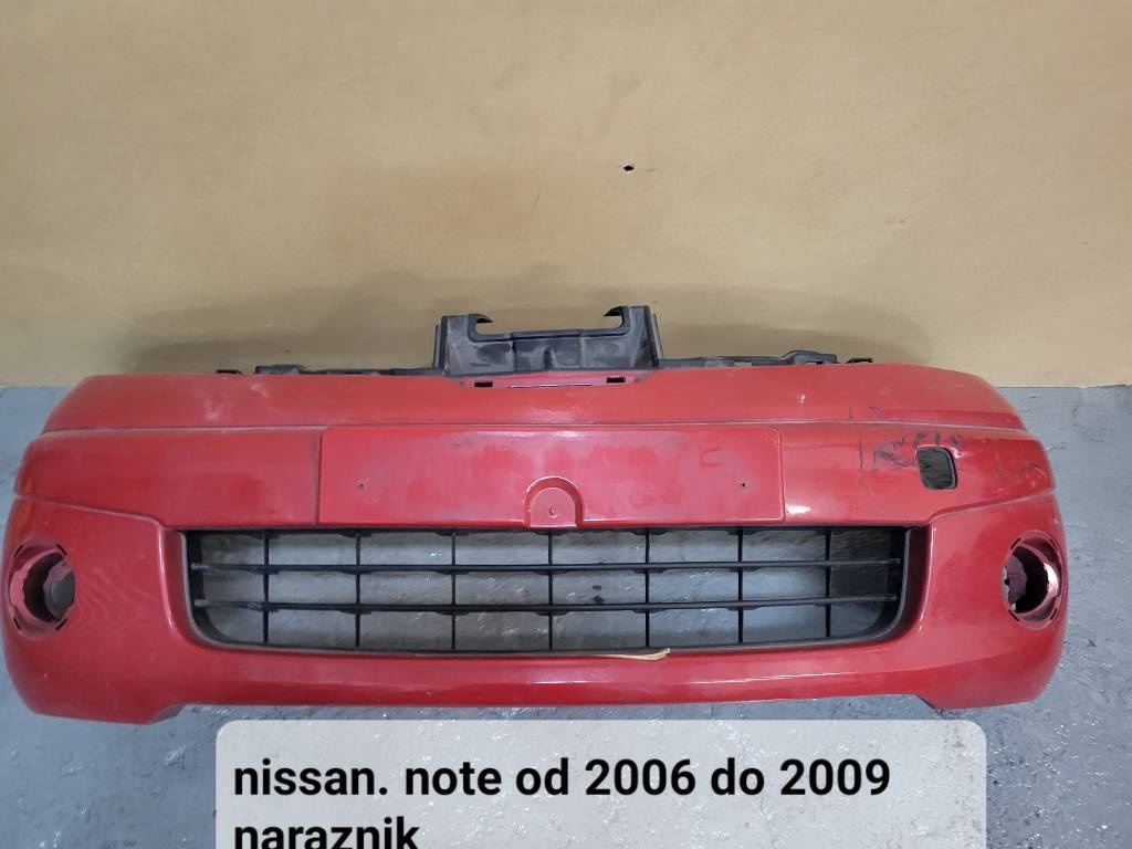 Nissan note naraznik predny