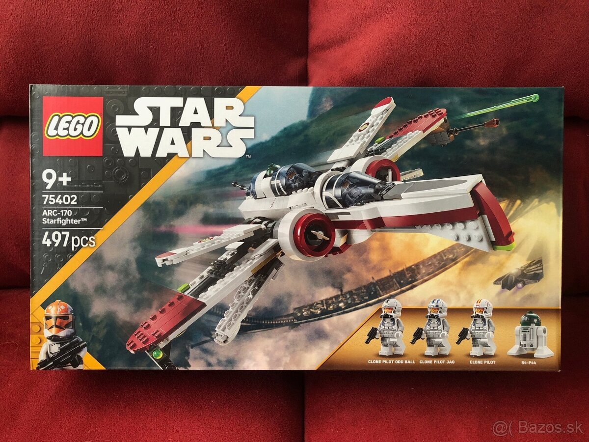 LEGO Star Wars 75402 ARC-170 Starfighter - Bez figurek