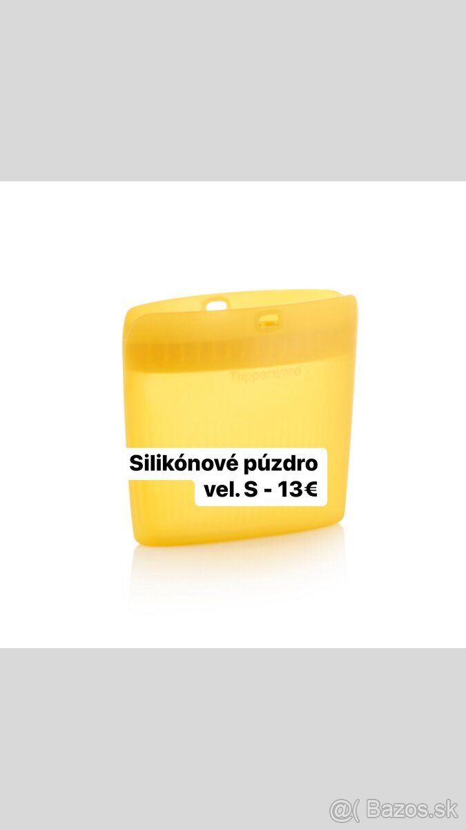 Silikónové púzdro Tupperware velkost S