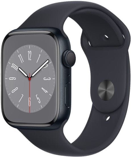 Predám Apple Watch Series 8 45mm (aluminium) Midnight