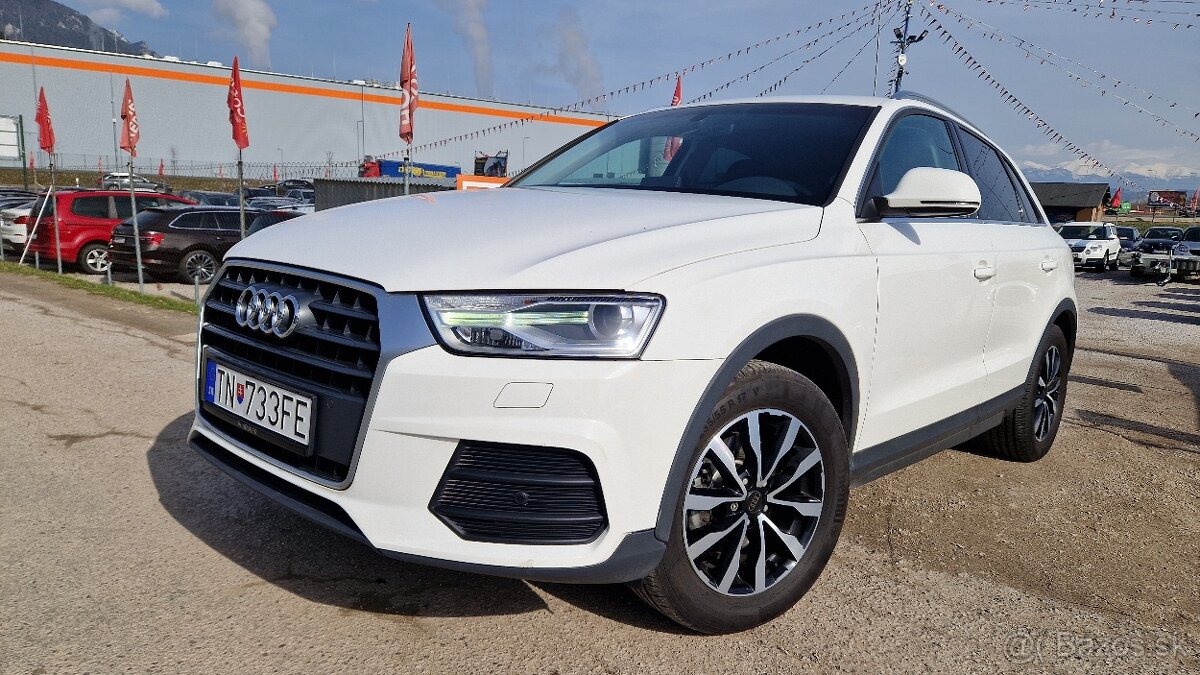 Audi Q3 1.4 TFSI S tronic Sport SK 1 majiteľ  odpočet DPH