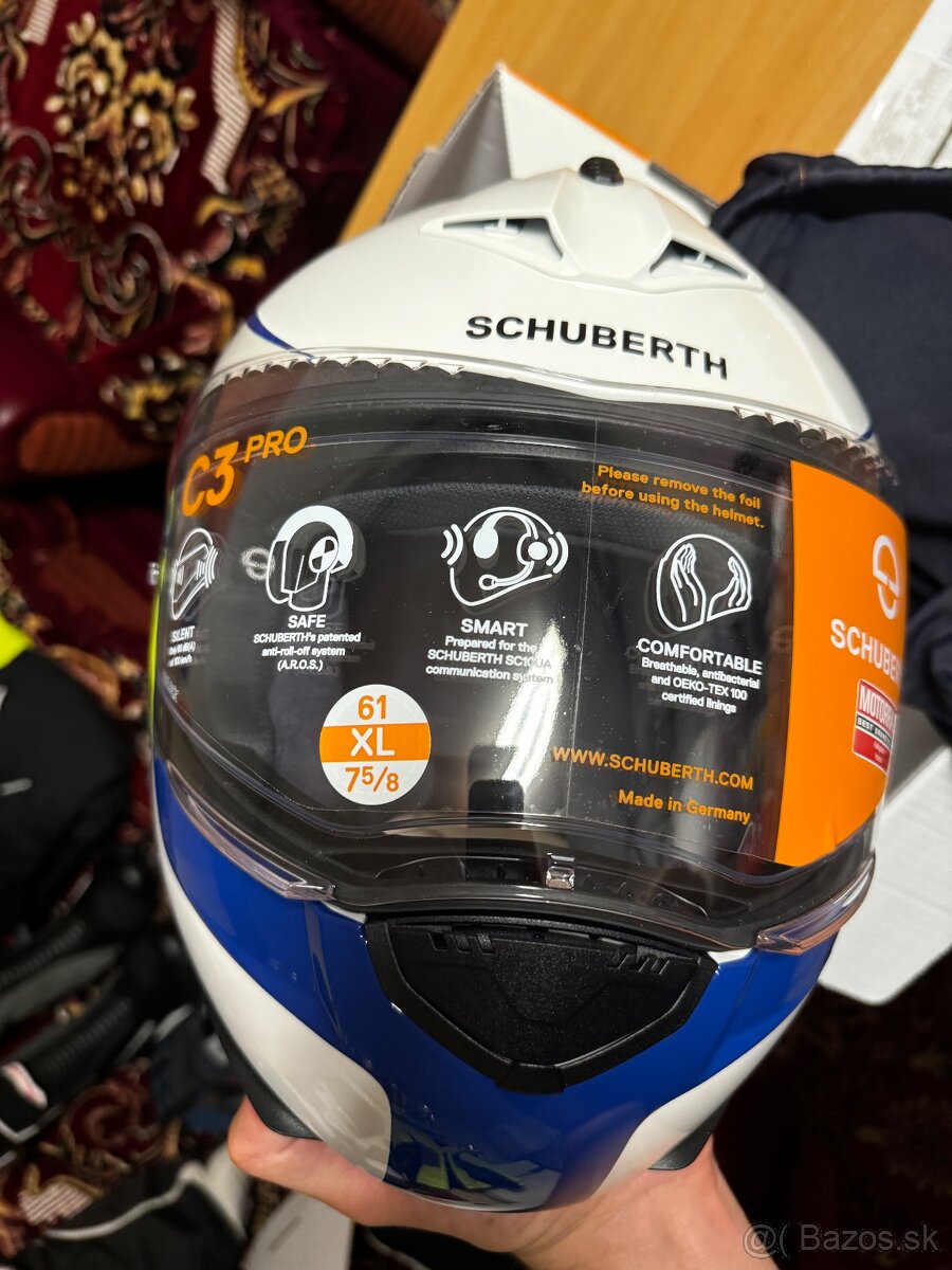 Schuberth c3 pro - nová nepoužitá