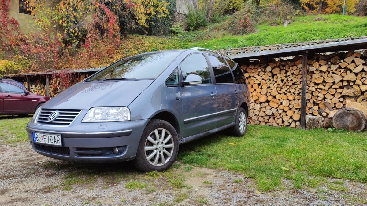 VW Sharan 11/2008, 4x4, 7-miestne