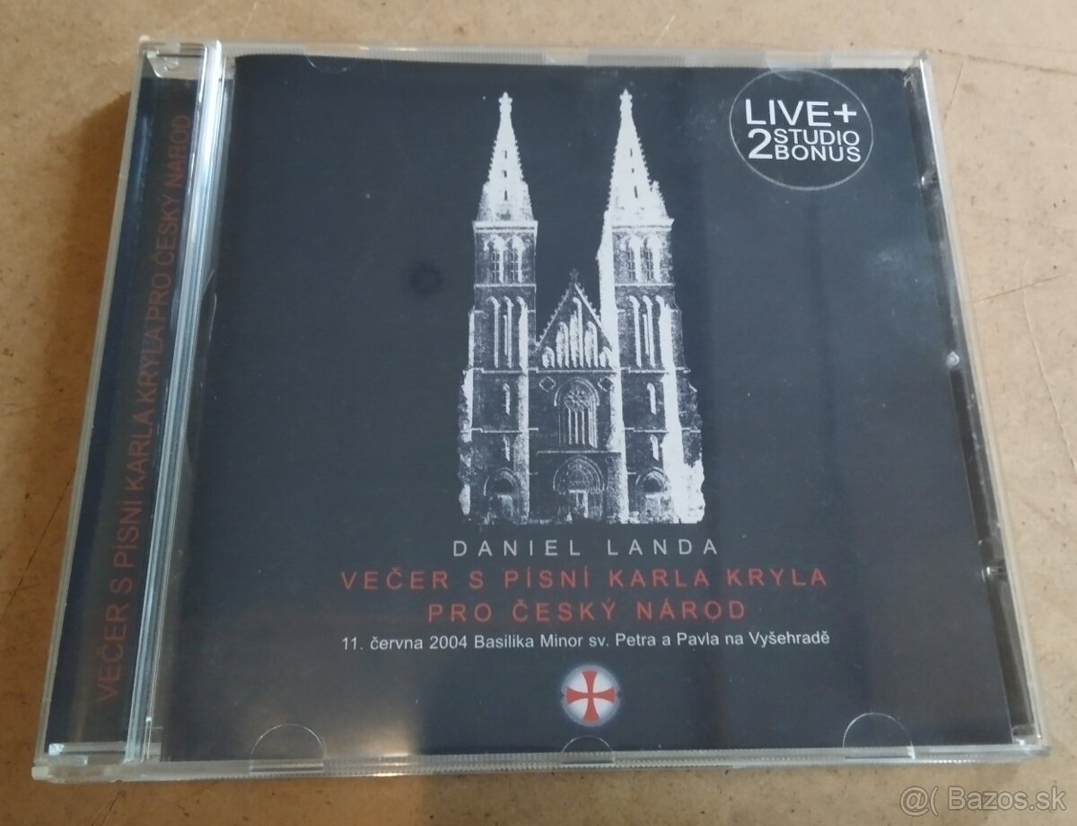 CD Daniel Landa ‎– Večer S Písní Karla Kryla Pro Český Národ