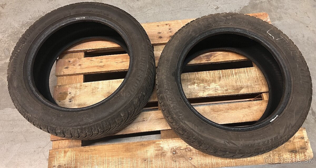 2x Bridgestone Blizzak 215/55 R17 rok 2022