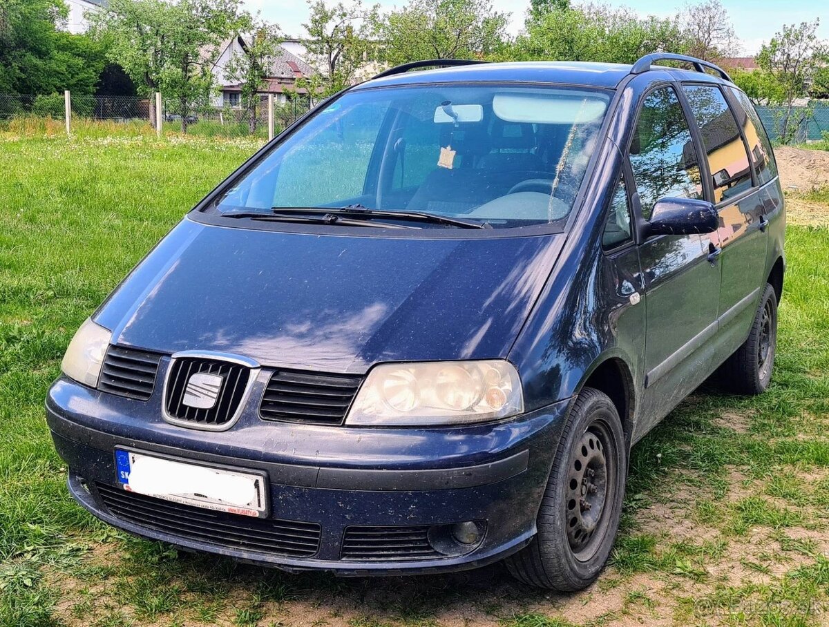 Rozpredam seat alhambra 1.8 20v turbo 110 kw