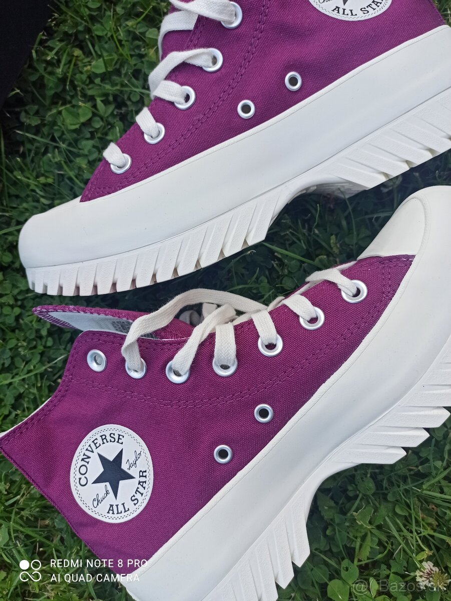 Converse Chuck Taylor baklažánové v 38