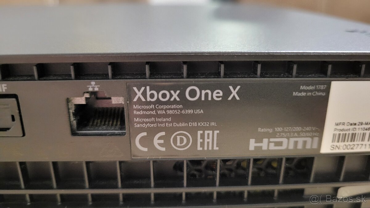 Xbox one X 1Tb