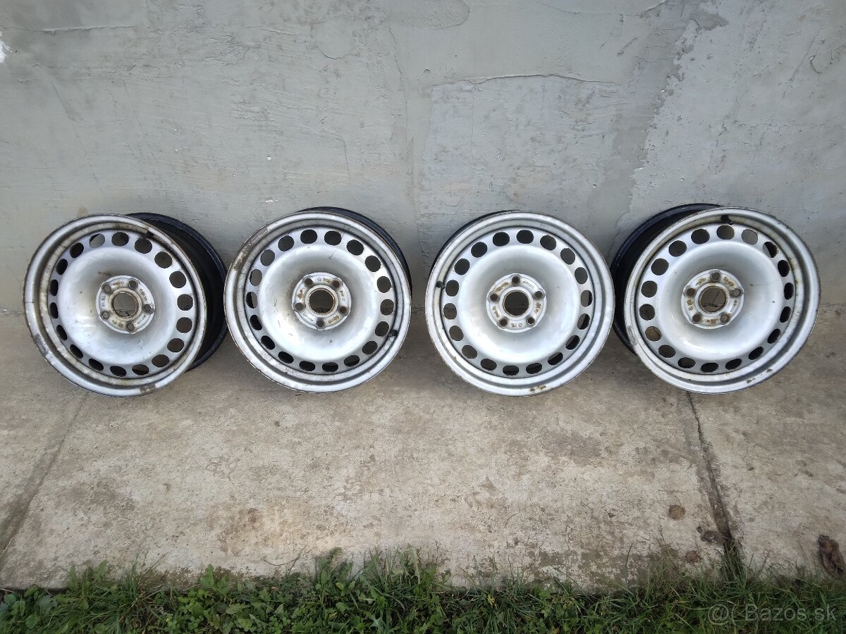 Plechové disky 5x112 R16 - VW, Seat