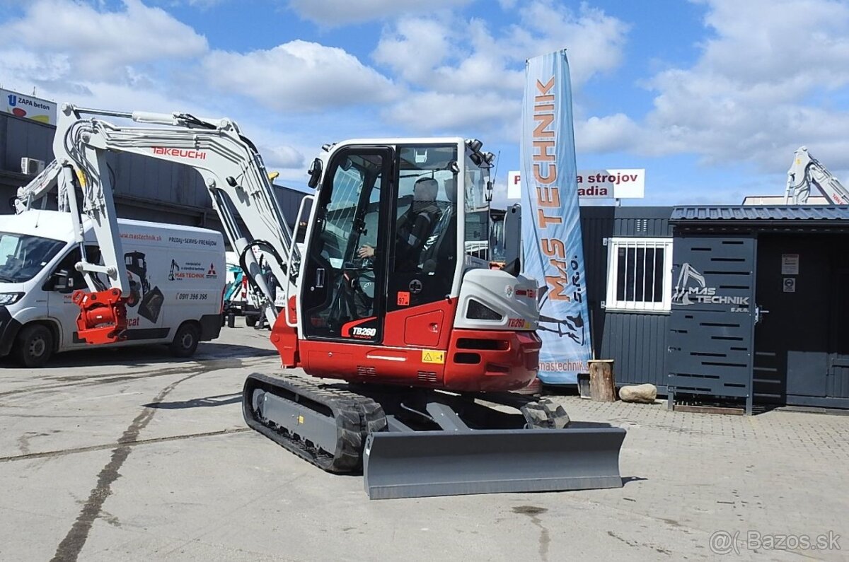 TAKEUCHI TB260 diesel - 6000kg