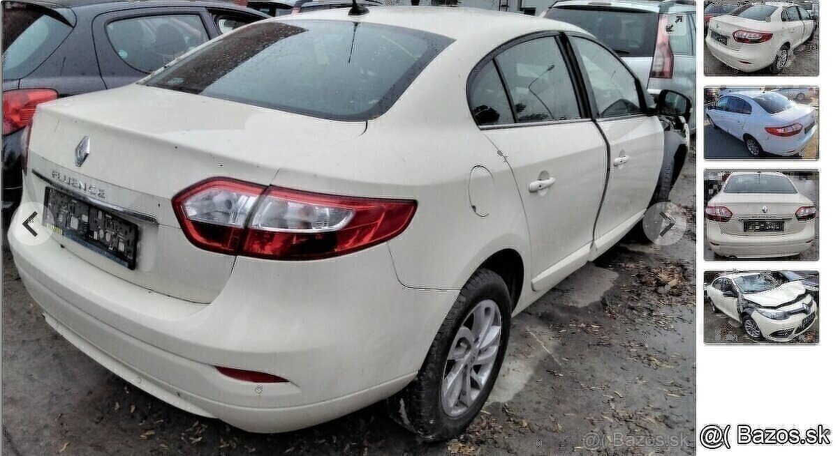 predám MOTOR H4MD7 RENAULT 1.6 2015 DVERE, NARAZNIK ZADNY, S