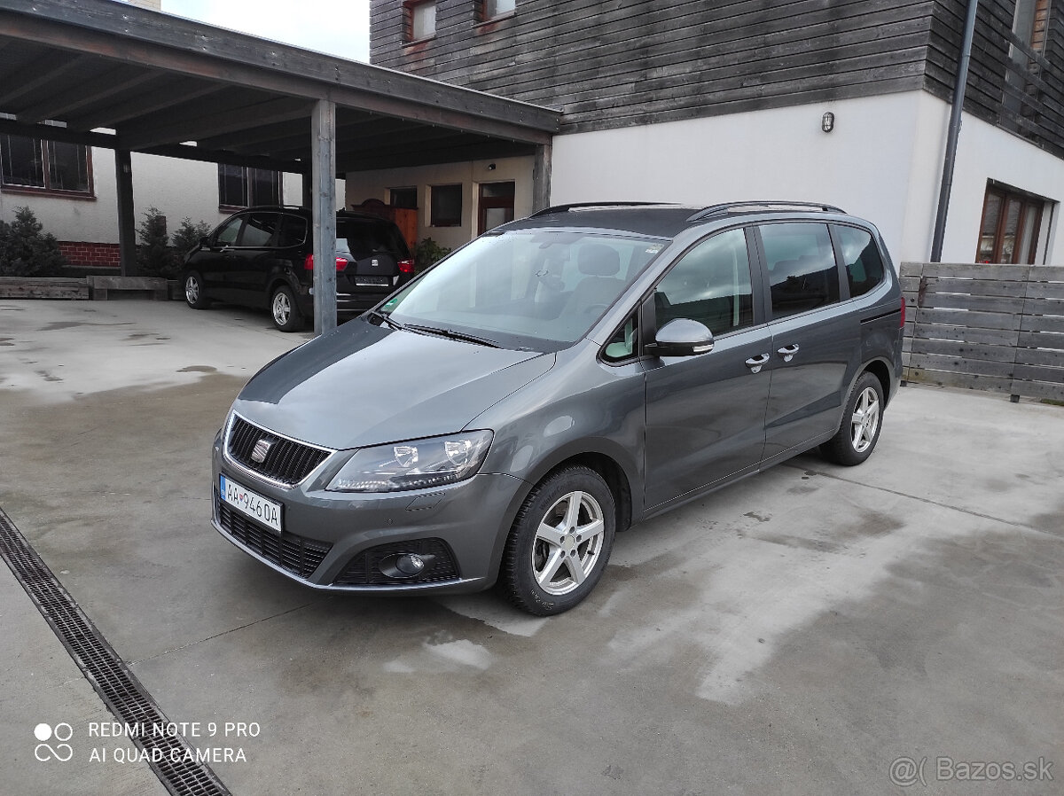 Seat Alhambra 2.0TDI 103KW, 7 miest, 12/2013, M6, 7N