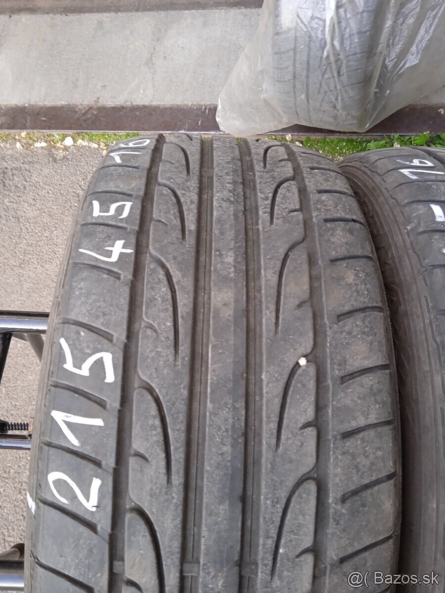 Pneumatiky DUNLOP SPORT MAXX 215/45 R16 86H 4KS SADA