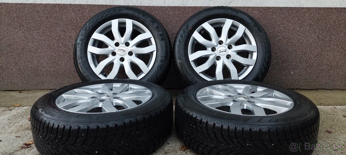 ALU CMS 5x112 a zimné Nexen 205/60 R16