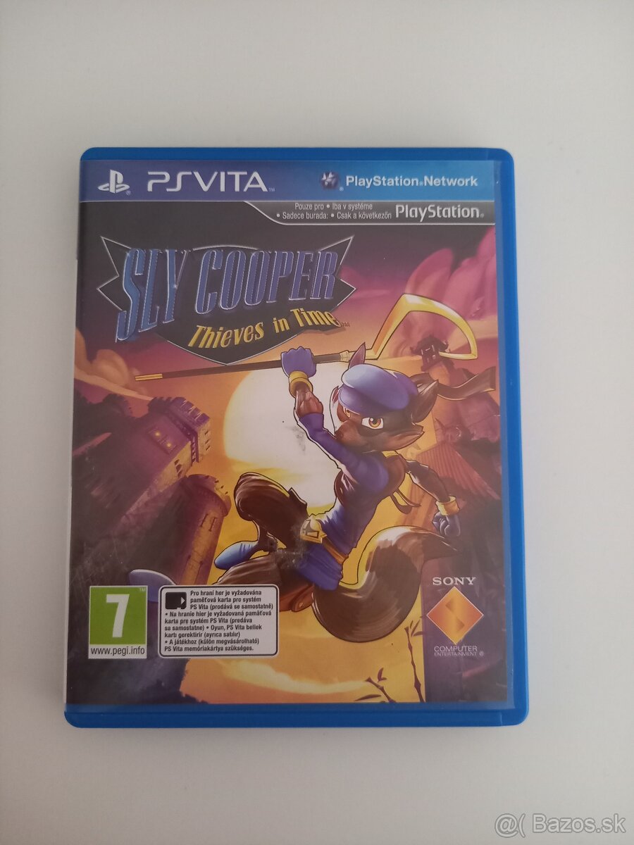 Sly Cooper Thieves in Time - CZ dabing