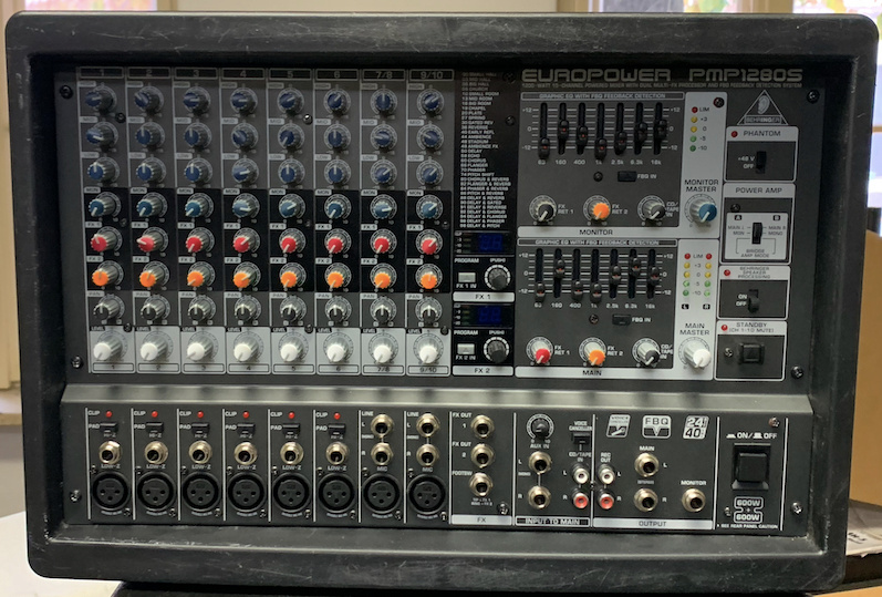 Power mix Behringer PMP1280s