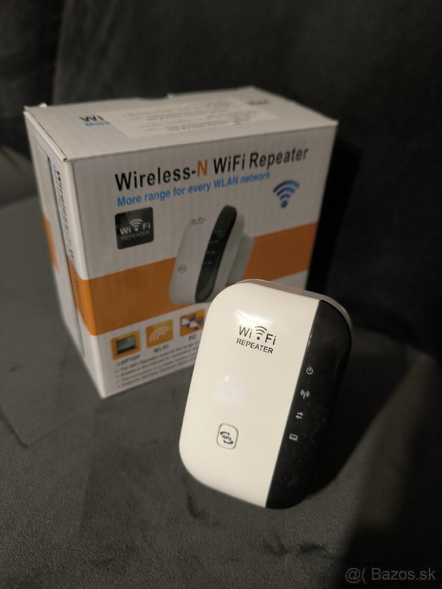 Zosilňovač signálu Wi-Fi Repeater 300Mb/s