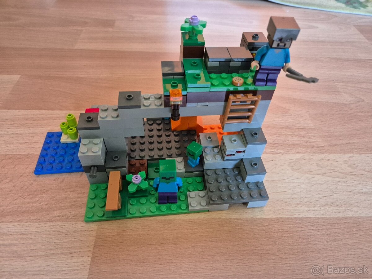 LEGO Minecraft 21141 Jaskyňa so zombie.