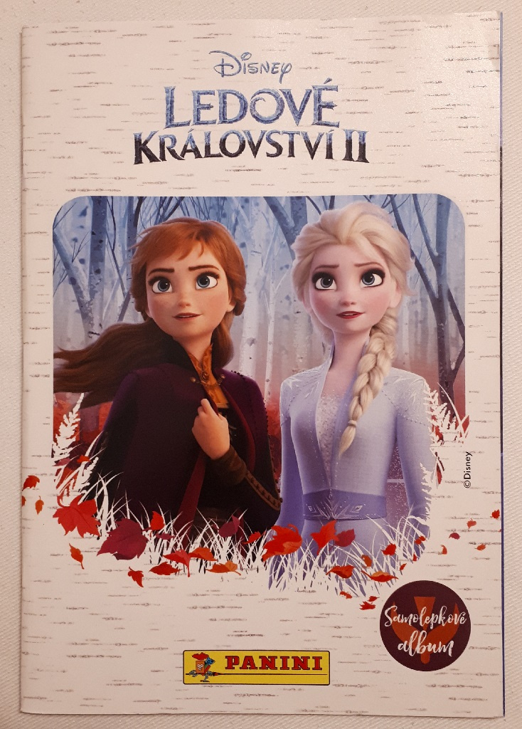 Samolepkový album Frozen - Ľadové kráľovstvo II