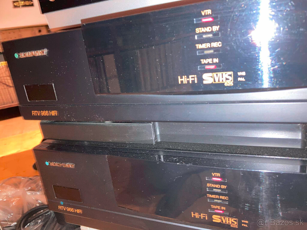 Predám: SVHS Video Cassette Recorder BLAUPUNKT RTV966HIFI+LG