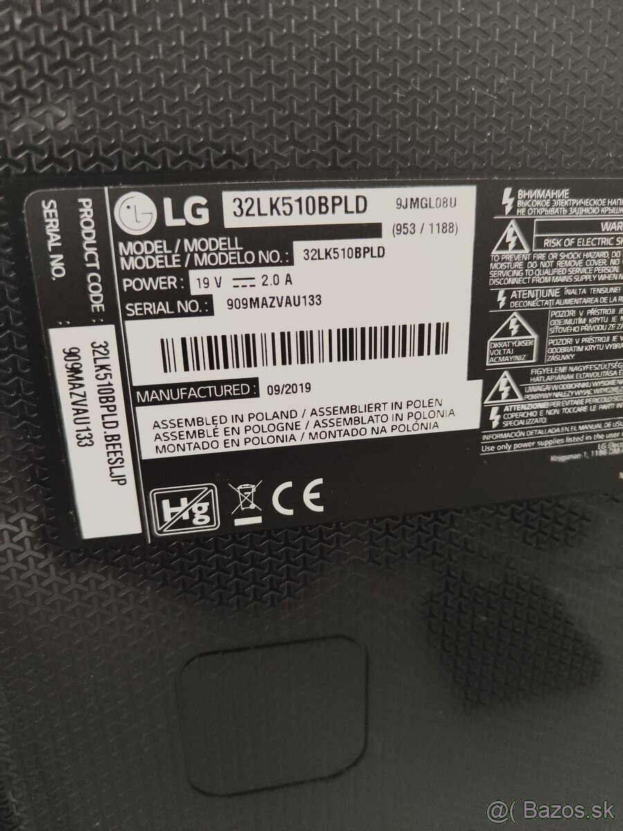 LG 32LK510BPLD