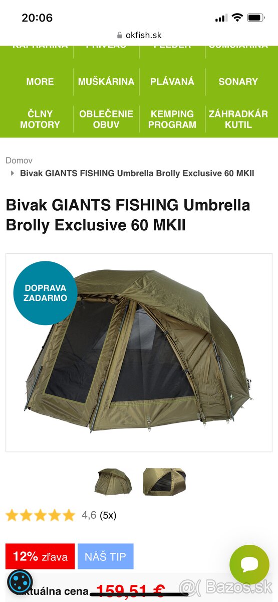 Predam Brolly Giants Fishing Umbrella Brolly Exclusive 60 MK