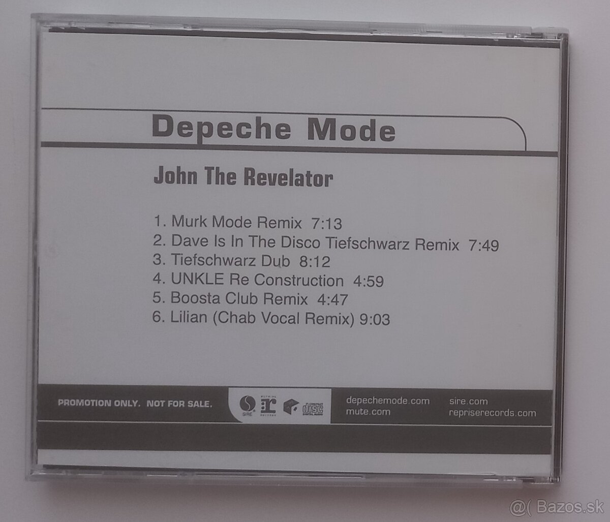 Depeche Mode US CD Promo John The Revelator