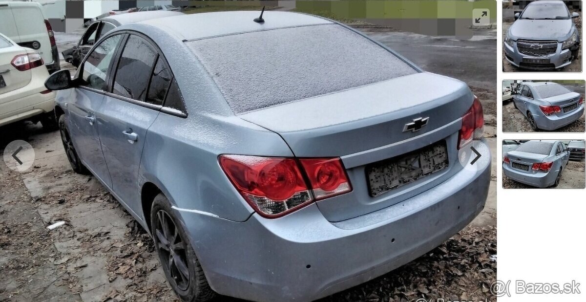 dvere, MOTOR F16D4 Chevrolet Cruze 1.6 2011 DVERE, riadenie