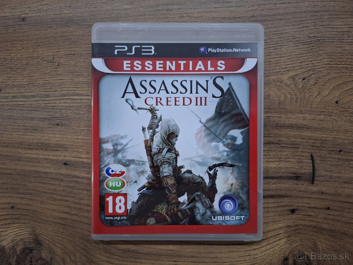 Assassins Creed 3 CZ na PS3