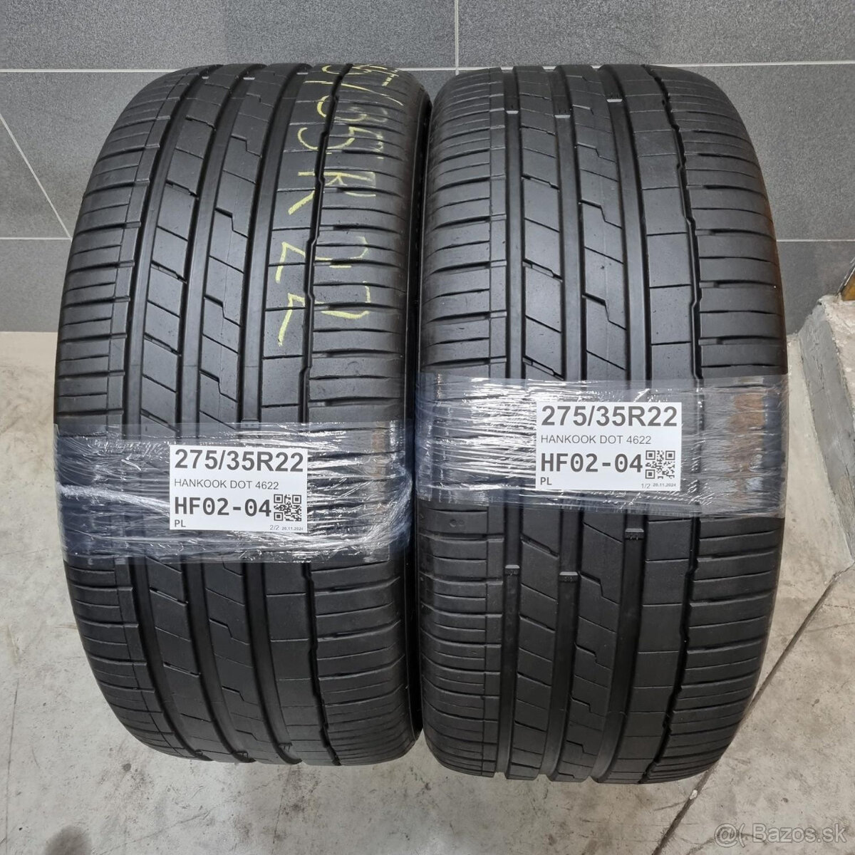 Letné pneumatiky 275/35 R22 HANKOOK DOT4622