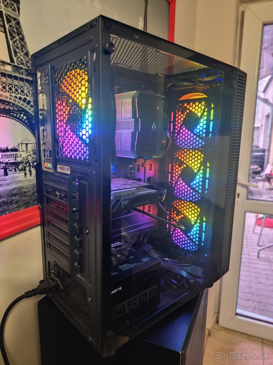 Herný PC /GTX 1650, Ryzen 5 5500, 16GB Ram