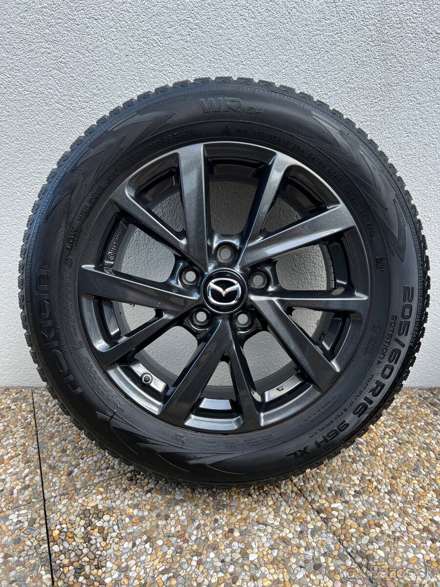 ZIMNÉ KOMPLETY MAZDA 205/60 R16 4ks