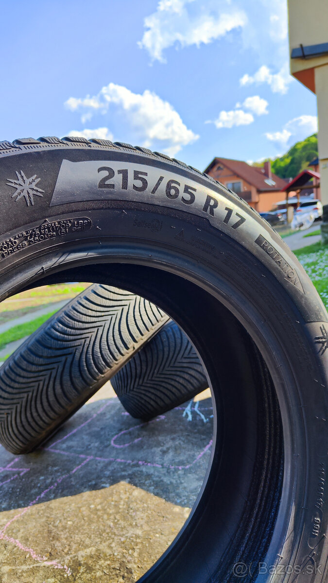 215/65 R17 Michelin Alpin 5 99H zimné