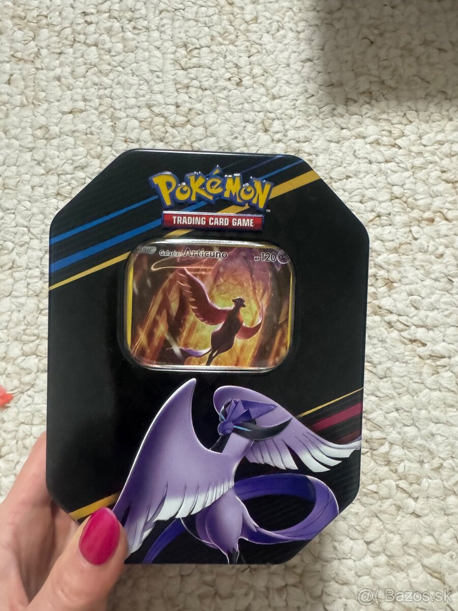 Otvorené Pokemon Articuno Tin