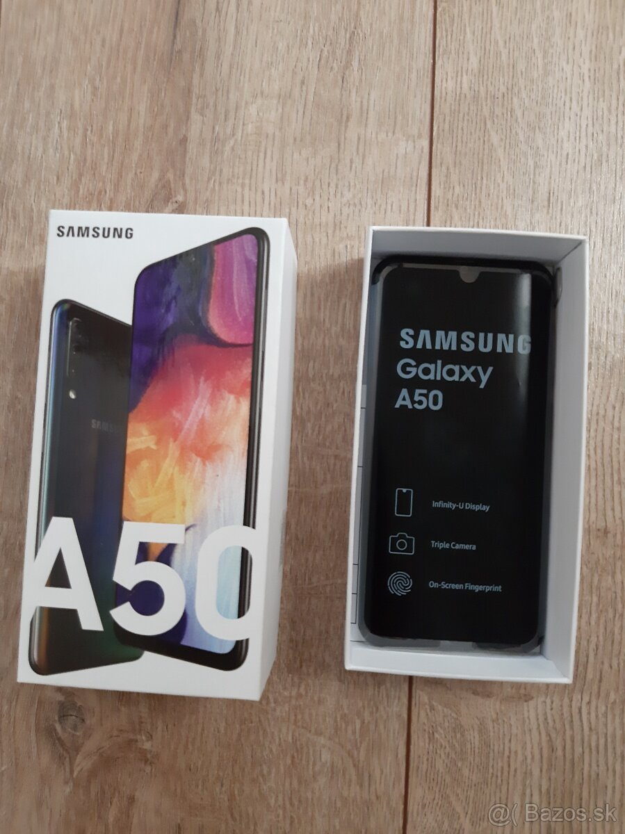 Samsung Galaxy A50, 128GB, čierny