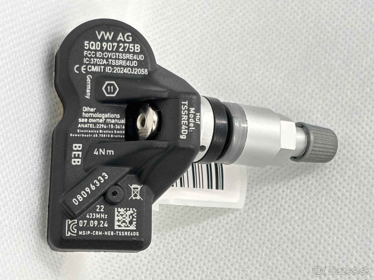 SENZORY TLAKU / VW - AUDI - SKODA / SNIMACE TLAKU (TPMS)