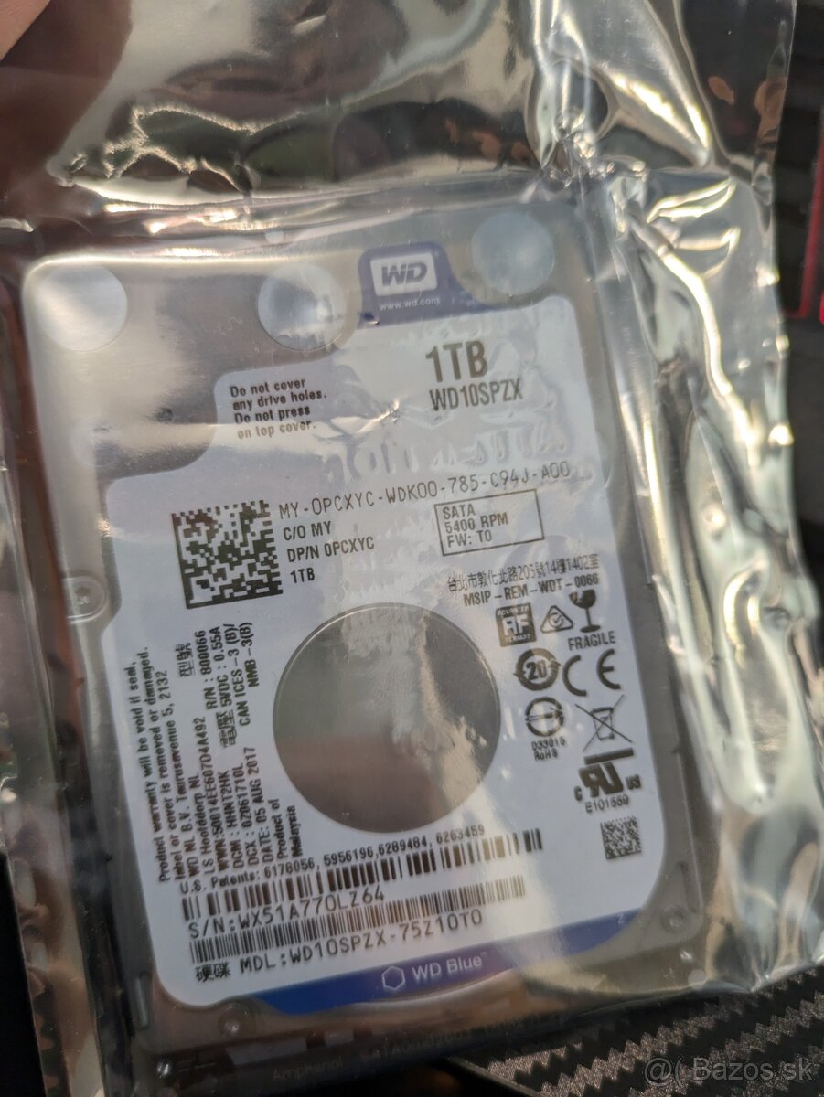 WD Blue 2,5" 1TB