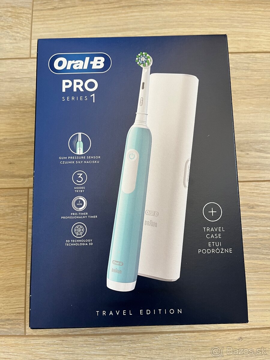 Oral B Pro Series 1 Caribeean Blue + Cestovné púzdro