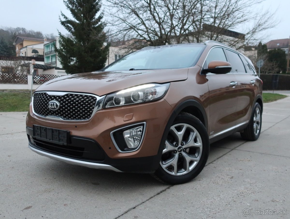 Kia Sorento 2016 2,2CRDI Rebel 4x4 bronzová metalíza-AUTOMAT